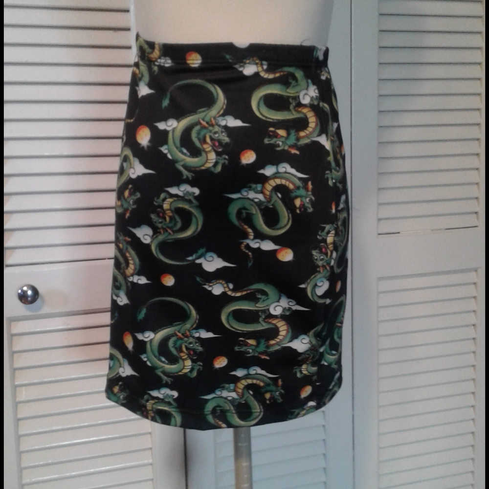 Dragon ball z shenron mini skirt